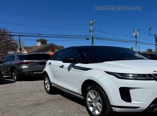 SALZJ2FX4LH011179 2020 LAND ROVER RANGE ROVER EVOQUE Белый Передняя правая четверть