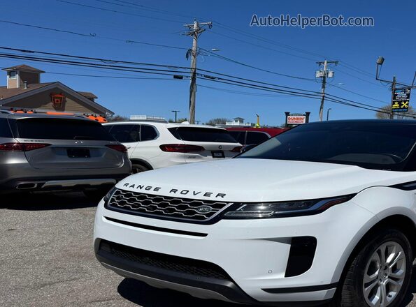 SALZJ2FX4LH011179 2020 LAND ROVER RANGE ROVER EVOQUE Белый Передняя левая четверть