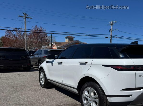 SALZJ2FX4LH011179 2020 LAND ROVER RANGE ROVER EVOQUE Белый Задняя левая четверть