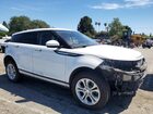 2020 Land Rover Range Rover Evoque S White vin: SALZJ2FX9LH085729