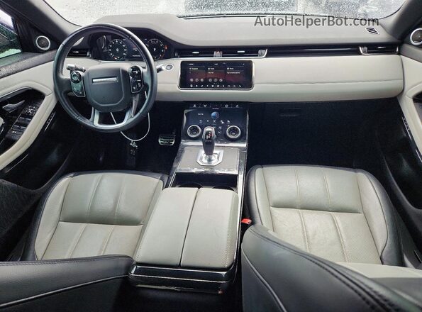 SALZL2GX8LH060166 2020 LAND ROVER RANGE Черный Вид панели приборов
