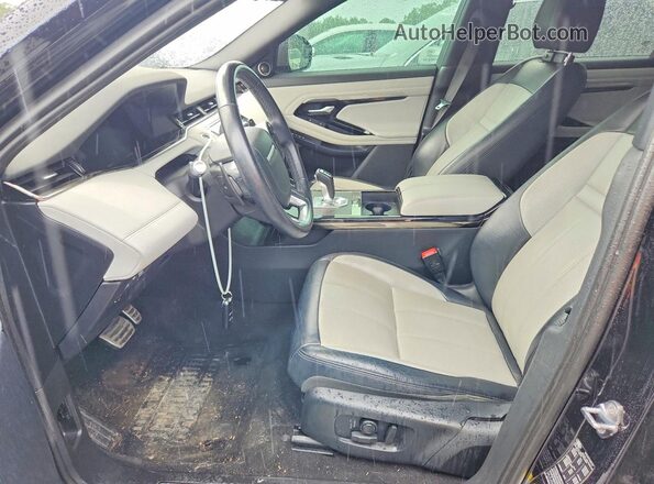 SALZL2GX8LH060166 2020 LAND ROVER RANGE Черный Вид салона спереди