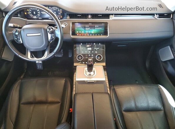 SALZP2FX7LH061461 2020 LAND ROVER RANGE Gray Widok deski rozdzielczej