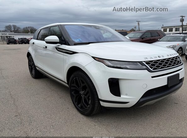 SALZP2FX7LH075196 2020 LAND ROVER RANGE ROVER EVOQUE White Передня права чверть