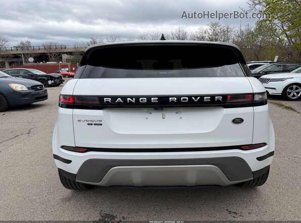 SALZP2FX7LH075196 2020 LAND ROVER RANGE ROVER EVOQUE White Вид щитка приладів