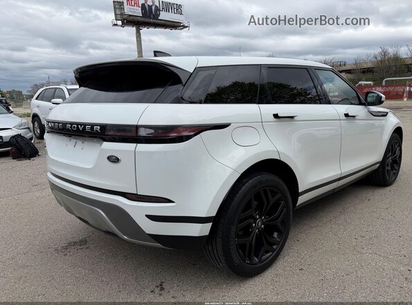 SALZP2FX7LH075196 2020 LAND ROVER RANGE ROVER EVOQUE White Задня права чверть