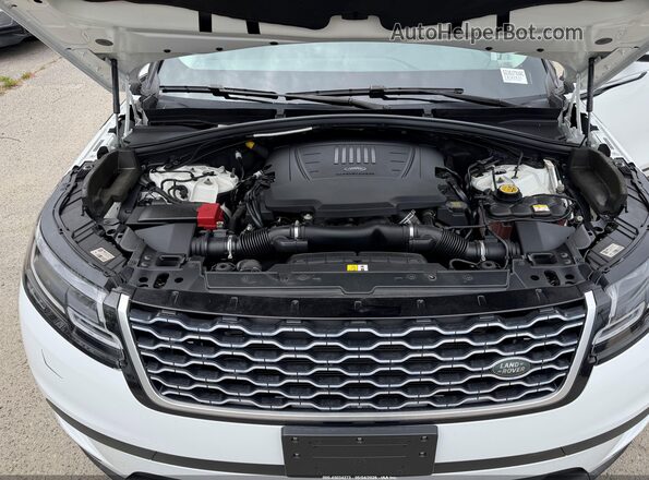 SALZP2FX7LH075196 2020 LAND ROVER RANGE ROVER EVOQUE White Вид ззаду
