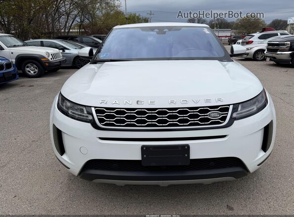 SALZP2FX7LH075196 2020 LAND ROVER RANGE ROVER EVOQUE White Вид панелі приладів