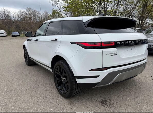 SALZP2FX7LH075196 2020 LAND ROVER RANGE ROVER EVOQUE White Задня ліва чверть