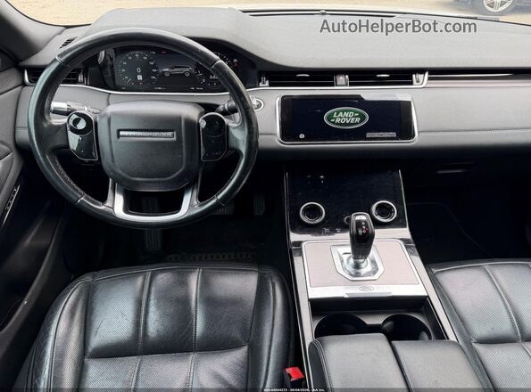 SALZP2FX7LH075196 2020 LAND ROVER RANGE ROVER EVOQUE White Вид задньої частини салону