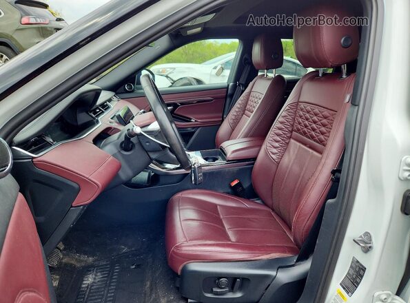 SALZP2FX7LH089986 2020 LAND ROVER RANGE Белый Вид салона спереди