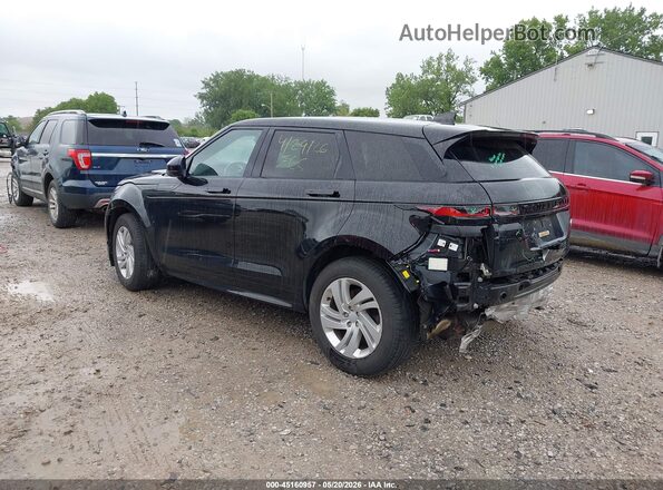 SALZT2FX0NH171685 2022 LAND ROVER RANGE ROVER EVOQUE Black უკანა მარცხენა