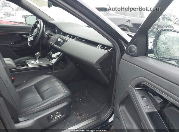 SALZT2FX0NH171685 2022 LAND ROVER RANGE ROVER EVOQUE Black წინა სალონის ხედი