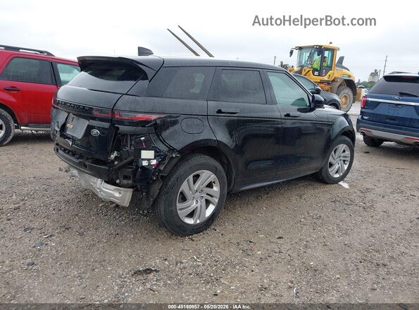 SALZT2FX0NH171685 2022 LAND ROVER RANGE ROVER EVOQUE Black უკანა მარჯვენა