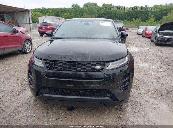 SALZT2FX0NH171685 2022 LAND ROVER RANGE ROVER EVOQUE Black უკანა სალონის ხედი