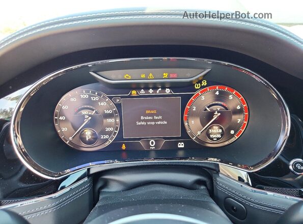 SCBCT2ZG3RC016384 2024 BENTLEY CONTINENTAL Black Вид щитка приладів