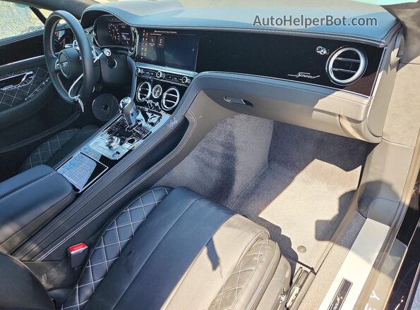 SCBCT2ZG3RC016384 2024 BENTLEY CONTINENTAL Black Вид панелі приладів