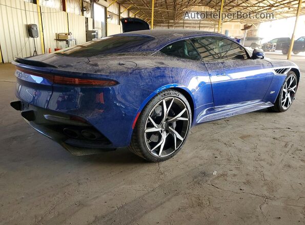 SCFRMHAV1KGR00731 2019 ASTON MARTIN DBS Синий Задняя правая четверть