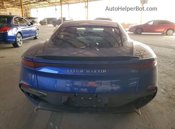 SCFRMHAV1KGR00731 2019 ASTON MARTIN DBS Синий Вид сзади