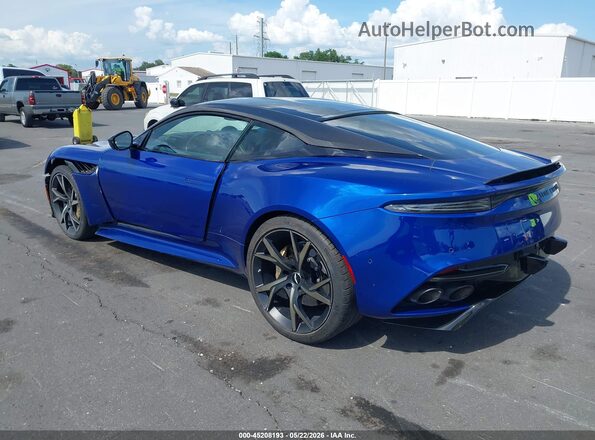 SCFRMHAV4KGR00755 2019 ASTON MARTIN DBS Blue Trasero izquierdo