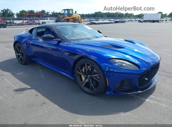SCFRMHAV4KGR00755 2019 ASTON MARTIN DBS Blue Delantero derecho
