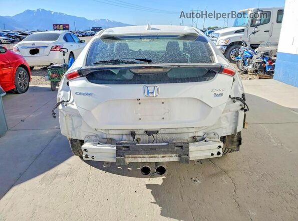 SHHFK7G41MU211400 2021 HONDA CIVIC White უკანა ხედი