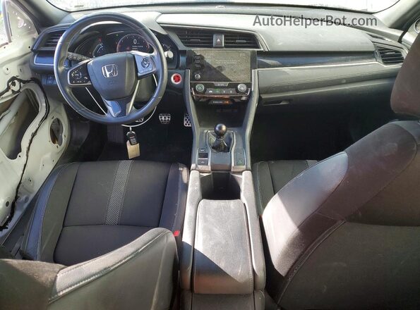 SHHFK7G41MU211400 2021 HONDA CIVIC White წინა პანელის ხედი