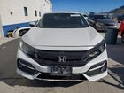 2021 Honda Civic Sport White vin: SHHFK7G41MU211400