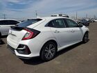 2020 Honda Civic Lx Белый vin: SHHFK7H35LU412785