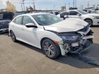 2020 Honda Civic Lx Белый vin: SHHFK7H35LU412785