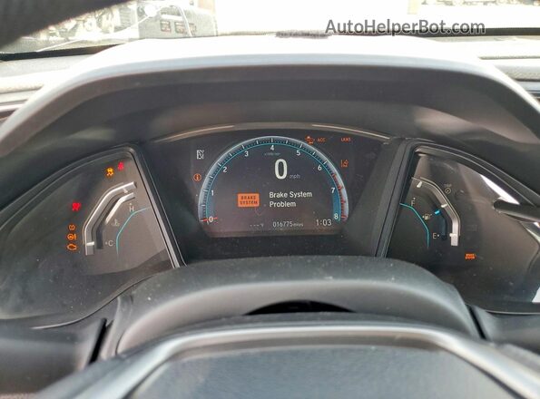 SHHFK7H35LU412785 2020 HONDA CIVIC Белый Вид щитка приборов