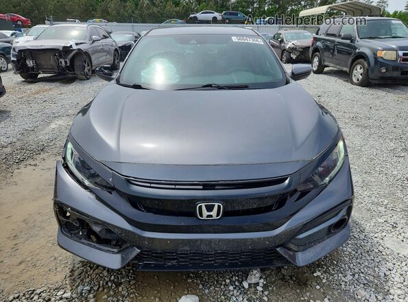 SHHFK7H37LU217979 2020 HONDA CIVIC Charcoal Դիմացի տեսք