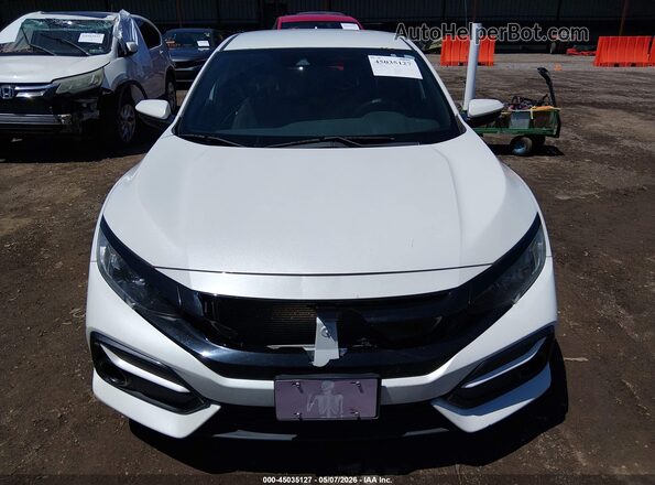 SHHFK7H39LU205686 2020 HONDA CIVIC Белый Вид щитка приборов
