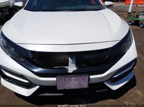 SHHFK7H39LU205686 2020 HONDA CIVIC Белый 