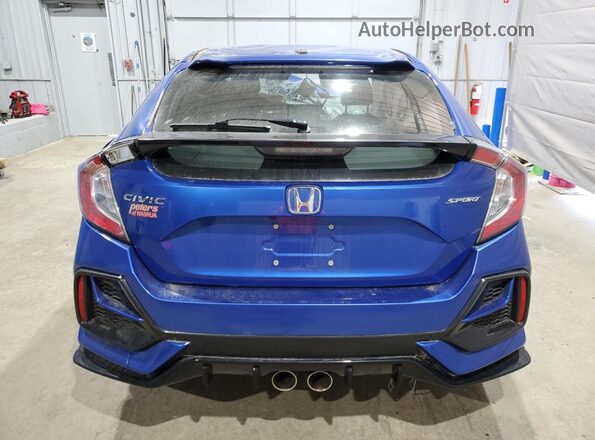 SHHFK7H40LU224071 2020 HONDA CIVIC Синий Вид сзади