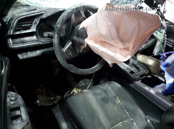 SHHFK7H40LU224071 2020 HONDA CIVIC Синий Вид панели приборов