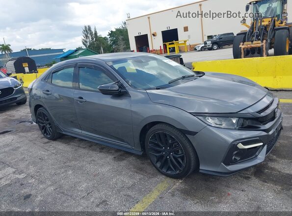 SHHFK7H40MU423767 2021 HONDA CIVIC Серый 
