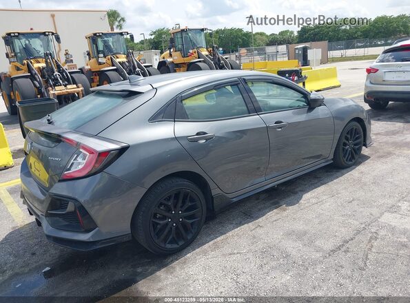 SHHFK7H40MU423767 2021 HONDA CIVIC Серый Задняя правая четверть
