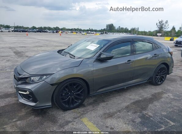 SHHFK7H40MU423767 2021 HONDA CIVIC Серый 