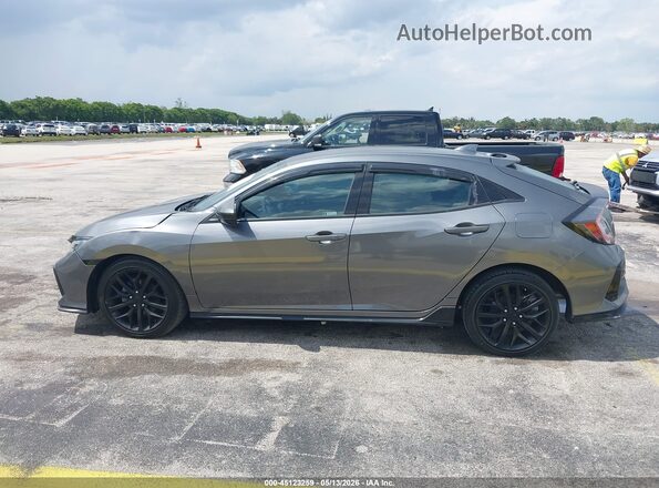 SHHFK7H40MU423767 2021 HONDA CIVIC Серый Панорамный вид салона 360°
