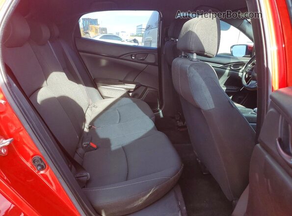 SHHFK7H44HU221102 2017 HONDA CIVIC Красный Вид задних сидений