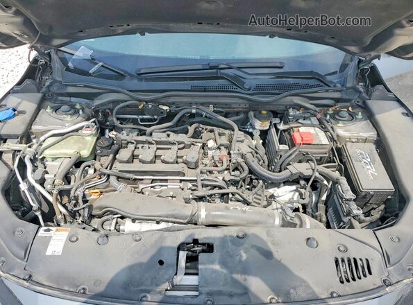 SHHFK7H45MU222592 2021 HONDA CIVIC Gray Rear interior view