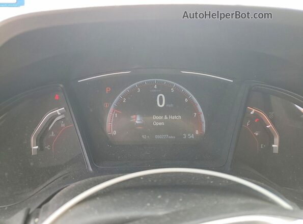 SHHFK7H45MU222592 2021 HONDA CIVIC Gray Instrument cluster view