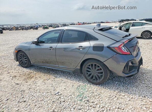 SHHFK7H45MU222592 2021 HONDA CIVIC Gray Rear left