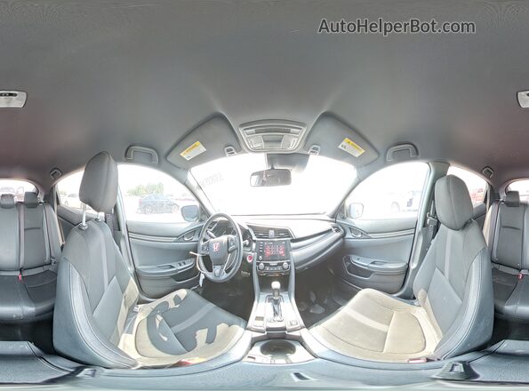 SHHFK7H45MU222592 2021 HONDA CIVIC Gray VIN sticker view