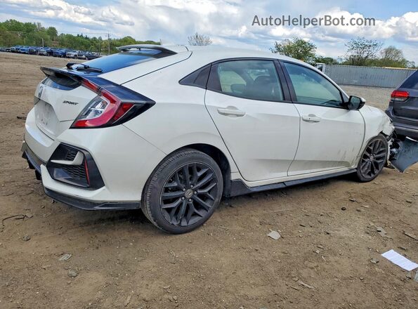 SHHFK7H45MU422324 2021 HONDA CIVIC White Trasero derecho