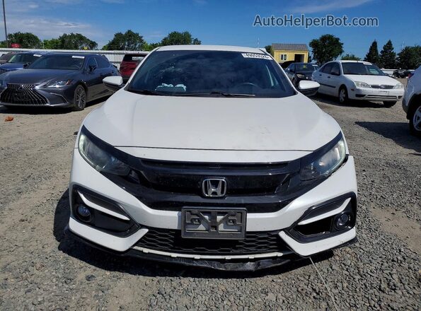 SHHFK7H47LU420413 2020 HONDA CIVIC Белый Вид спереди