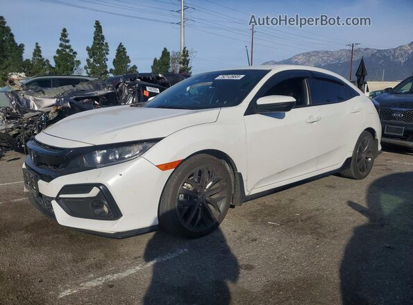 SHHFK7H48LU414538 2020 HONDA CIVIC Белый Передняя левая четверть
