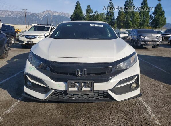 SHHFK7H48LU414538 2020 HONDA CIVIC Белый Вид спереди