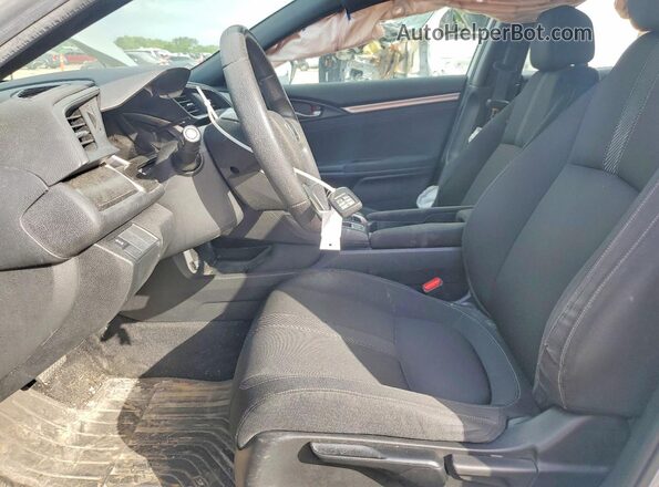 SHHFK7H54JU213631 2018 HONDA CIVIC Gray Widok wnętrza z przodu